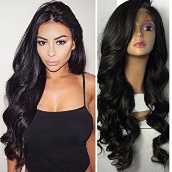 Loose Deep Human Hair Full Lace Wig 22\'\'